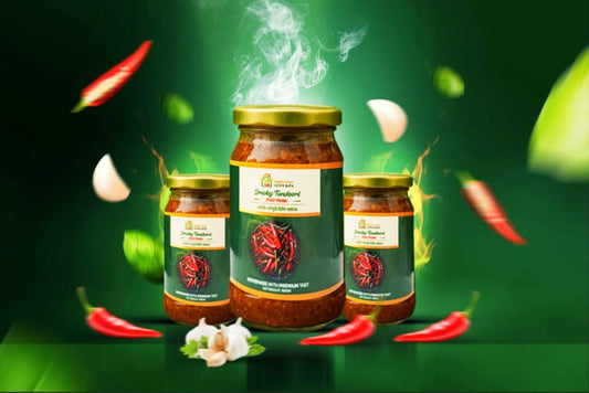 Smoky Tandoori Chilli Pickle / স্মোকি তান্দুরি চিলি আচার