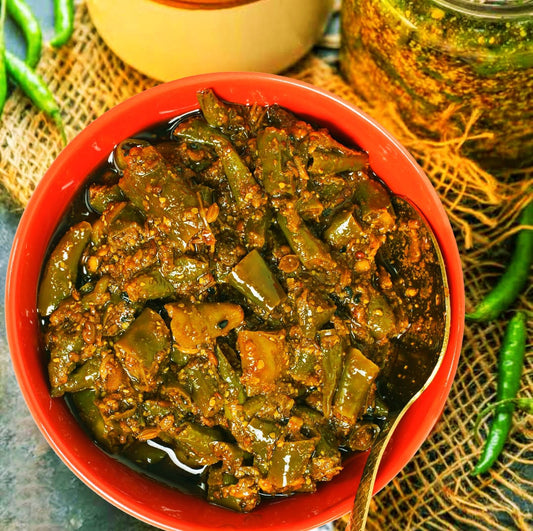 Smoky Tandoori Chilli Pickle / স্মোকি তান্দুরি চিলি আচার